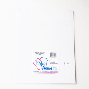 Glossy Cardstock white A4