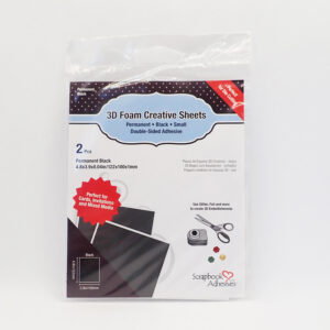 3D Foam Creative Sheets black